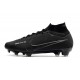 Fotbollsskor Nike Zoom Mercurial Superfly 9 Elite FG Svart