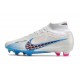 Fotbollsskor Nike Zoom Mercurial Superfly 9 Elite FG Vit Blå