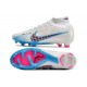 Fotbollsskor Nike Zoom Mercurial Superfly 9 Elite FG Vit Blå