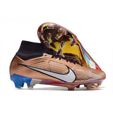 Fotbollsskor Nike Zoom Mercurial Superfly 9 Elite FG SE X Mbappe Guld