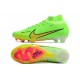 Fotbollsskor Nike Zoom Mercurial Superfly 9 Elite FG Grön Gul