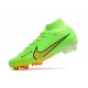 Fotbollsskor Nike Zoom Mercurial Superfly 9 Elite FG Grön Gul