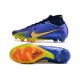 Fotbollsskor Nike Zoom Mercurial Superfly 9 Elite FG Lila Gul