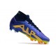 Fotbollsskor Nike Zoom Mercurial Superfly 9 Elite FG Lila Gul