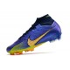 Fotbollsskor Nike Zoom Mercurial Superfly 9 Elite FG Lila Gul