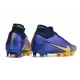 Fotbollsskor Nike Zoom Mercurial Superfly 9 Elite FG Lila Gul