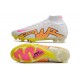 Fotbollsskor Nike Zoom Mercurial Superfly 9 Elite FG Vit Blå Gul