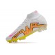Fotbollsskor Nike Zoom Mercurial Superfly 9 Elite FG Vit Blå Gul