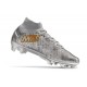 Nike Air Zoom Mercurial Superfly IX Elite FG Silver