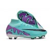 Nike Air Zoom Mercurial Superfly IX Elite FG Peak Ready - Turkos Fuchsia Dream Svart Vit