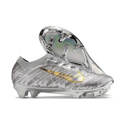 Nike AIR Zoom Mercurial Vapor 15 Elite FG Silver Guld