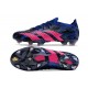 adidas Predator Accuracy.1 L FG Lucid Blue Team Real Magenta Svart 