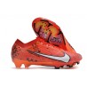 Nike Air Zoom Mercurial Vapor 15 Elite FG MDS Röd Vit