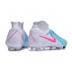 Nike Phantom Luna II Elite DF FG Blå Vit Rosa