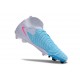 Nike Phantom Luna II Elite DF FG Blå Vit Rosa