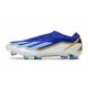 adidas X Crazyfast Snörlösa Elite FG Messi Spark Gen10s - Lucid Blue Blue Burst Vit