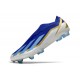 adidas X Crazyfast Snörlösa Elite FG Messi Spark Gen10s - Lucid Blue Blue Burst Vit
