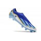 adidas X Crazyfast Snörlösa Elite FG Messi Spark Gen10s - Lucid Blue Blue Burst Vit