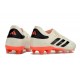 Fotbollsskor adidas Copa Pure 2+ FG Solar Energy – Vit Svart Röd