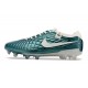 Nike Tiempo Legend X Elite Fotbollssko för gräs Emerald - Turkos Vit LIMITED EDITION