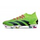 adidas Fotbollsskor Predator Accuracy.1 FG Grön Svart