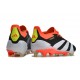 Fotbollsskor adidas Predator 24 Elite FG Solar Energy Svart Vit Röd