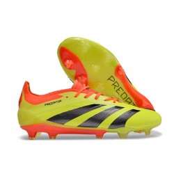Fotbollsskor adidas Predator 24 Elite FG Gul Svart Röd