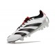 Fotbollsskor adidas Predator 24 Elite FG Vit Svart Röd
