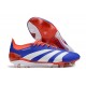 Fotbollsskor adidas Predator 24 Elite FG Blå Vit Röd 