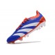 Fotbollsskor adidas Predator 24 Elite FG Blå Vit Röd 