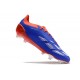 Fotbollsskor adidas Predator 24 Elite FG Blå Vit Röd 