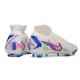 Nike Phantom Luna II Elite DF FG Vit Rosa Blå