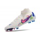 Nike Phantom Luna II Elite DF FG Vit Rosa Blå