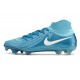 Nike Phantom Luna II Elite DF FG Blå Vit