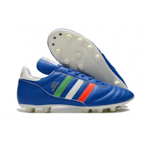 Skor adidas Copa Mundial FG Italien - Blå Grön Vit Röd LIMITED EDITION