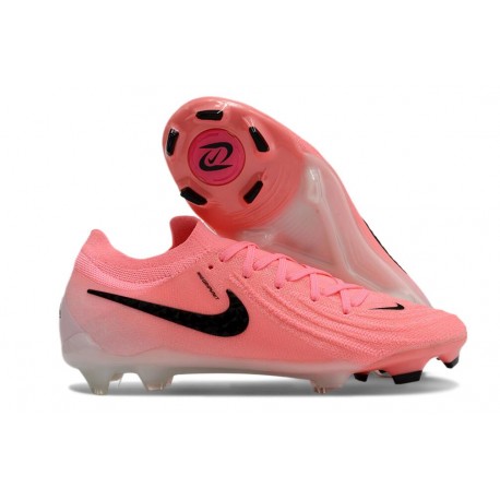 Nike Phantom GX II Elite FG Rosa Svart