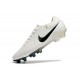 Nike Tiempo Legend X Elite Fotbollssko för gräs Vit Svart Grön