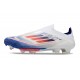 Fotbollsskor för Herrar adidas F50+ FG Vit Blå Röd