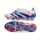 adidas Predator Elite FT FG Fotbollsskor Reemergence -Vit Blå Rosa
