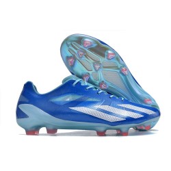 Fotbollsskor adidas X Crazyfast Elite Fg/ Ag Marinerush - Blå Vit Röd