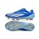 Fotbollsskor adidas X Crazyfast Elite Fg/ Ag Marinerush - Blå Vit Röd