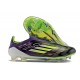 adidas F50 Elite Laceless FG Fotboll Skor Lila Gul