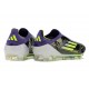 adidas F50 Elite Laceless FG Fotboll Skor Lila Gul
