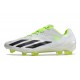 Fotbollsskor adidas X Crazyfast + Elite Fg/ Ag Grå Svart Lucid Lemon LIMITED EDITION