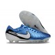 Nike Tiempo Legend X Elite Fotbollssko för gräs Emerald -Turkos Vit LIMITED EDITION