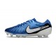 Nike Tiempo Legend X Elite Fotbollssko för gräs Emerald -Turkos Vit LIMITED EDITION