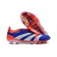 adidas Predator Elite FT FG Fotbollsskor Blå Vit Röd 