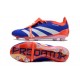 adidas Predator Elite FT FG Fotbollsskor Blå Vit Röd 