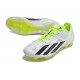 Fotbollsskor adidas X Crazyfast + Elite Fg/ Ag Grå Svart Lucid Lemon LIMITED EDITION