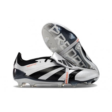 adidas Predator Elite FT FG Fotbollsskor Silver Svart